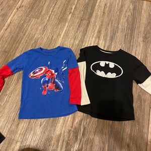 Boys long sleeve super hero
